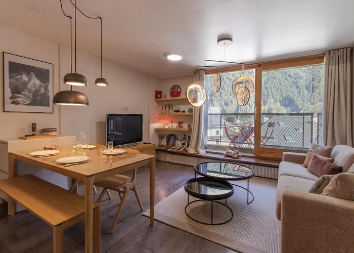 Appt Cosy - Vue Mont-blanc En Hyper Centre Chamonix